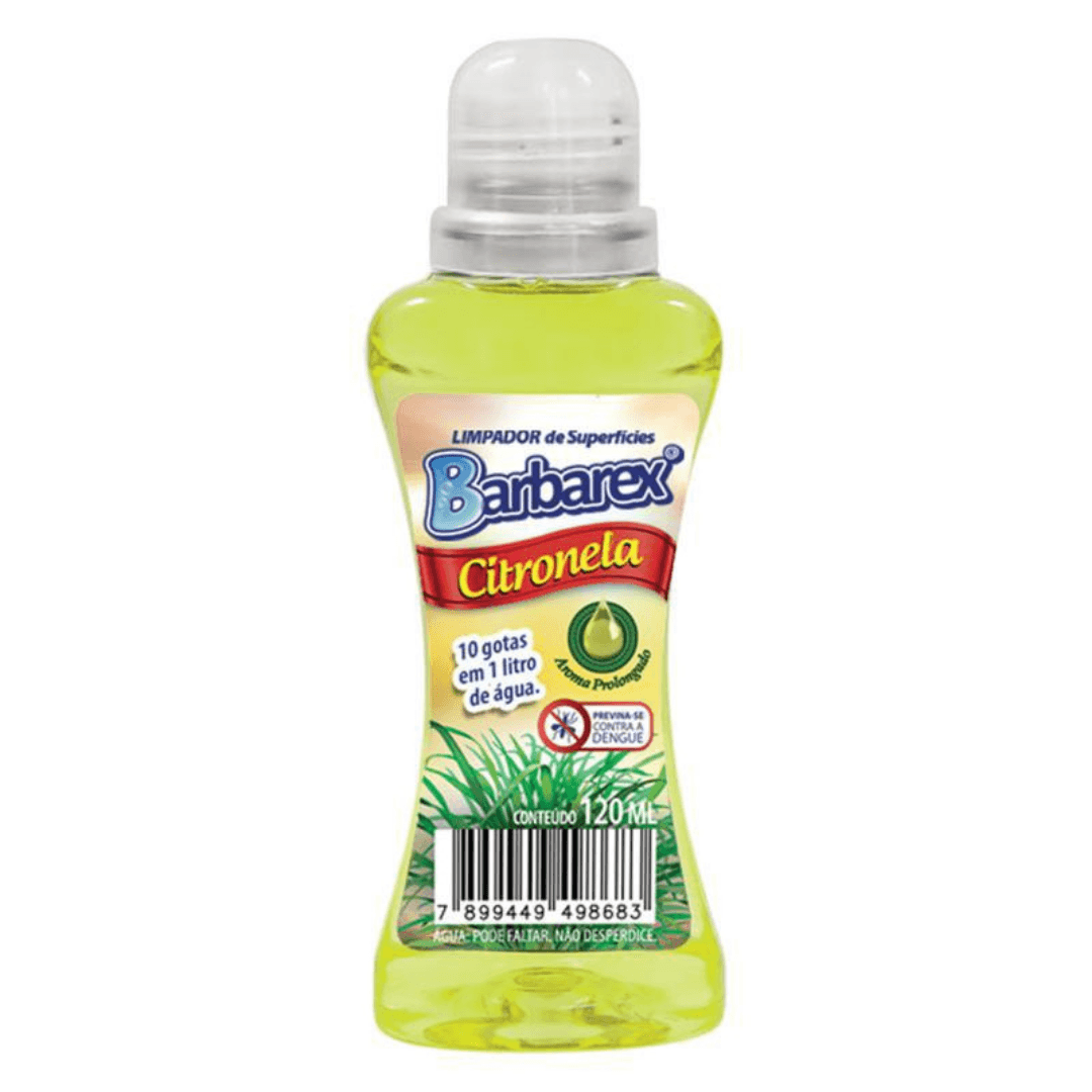 Limpadores de Superfícies Barbarex Citronela 120ml